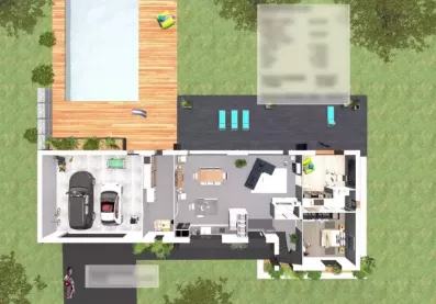 Image du modèle de maison PHEBUS 1-PlanRdc