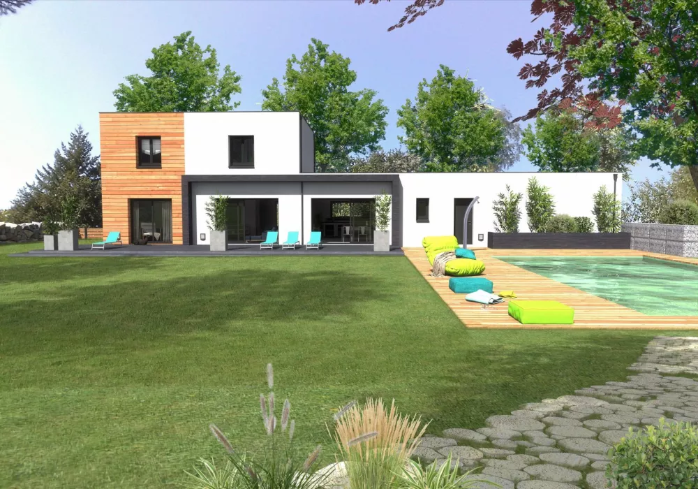 Image du modèle de maison PHEBUS 1-Jardin