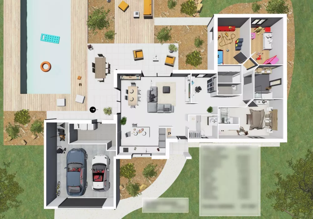 Image du modèle de maison EOS 7-Plan