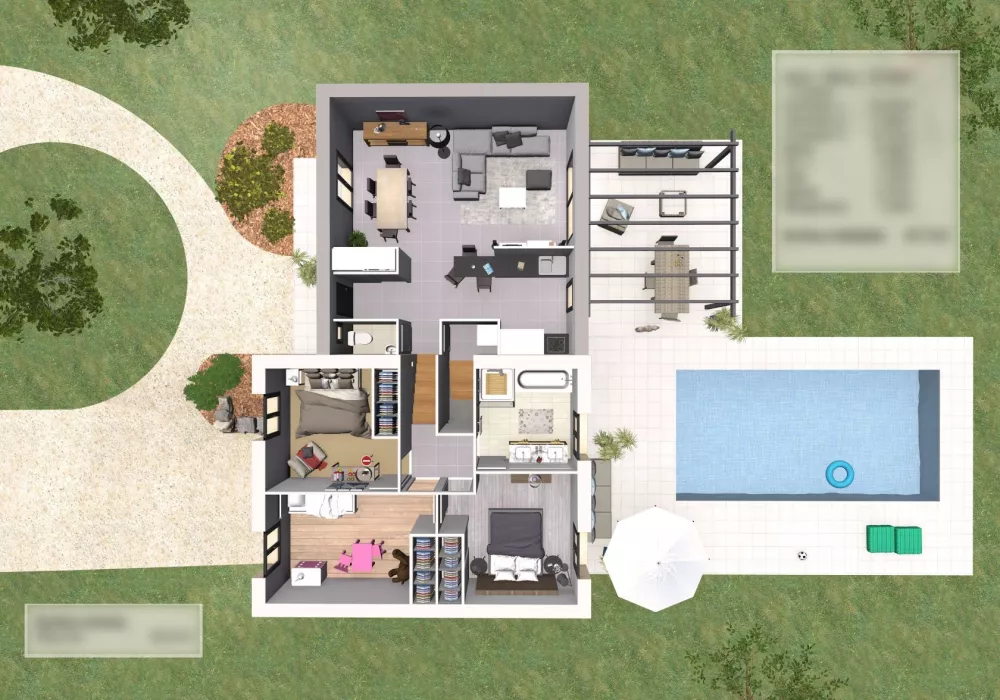 Image du modèle de maison EOS 6-Plan