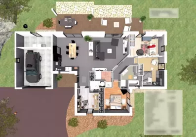 Image du modèle de maison EOS 5-Plan