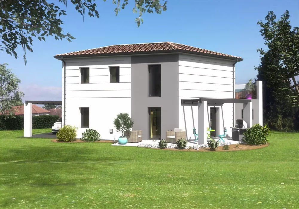 Image du modèle de maison EOS 3-Jardin