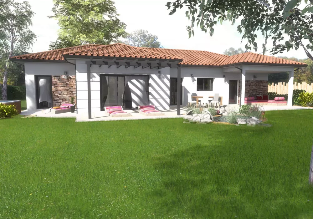 Image du modèle de maison EOS 2-Jardin