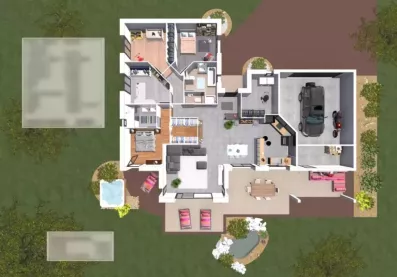 Image du modèle de maison EOS 2-Plan