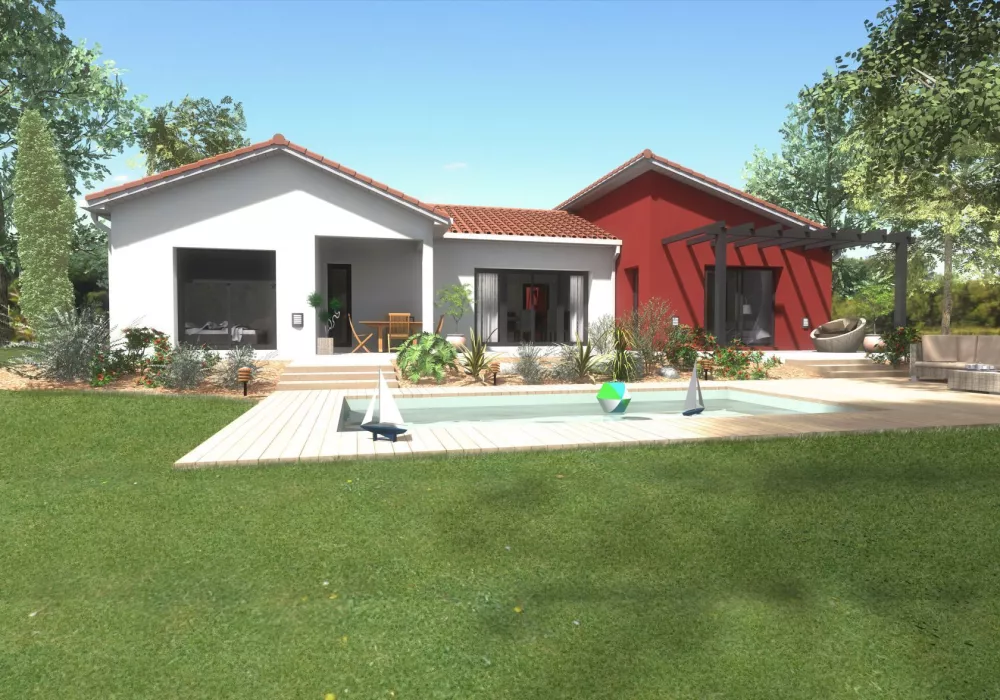 Image du modèle de maison EOS 1-Jardin