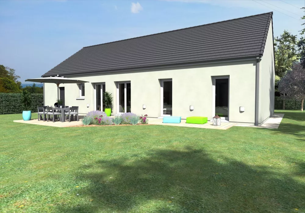 Image du modèle de maison CERES 4-36-Jardin