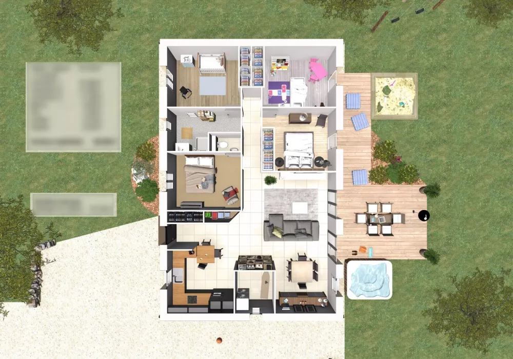 Image du modèle de maison CERES 4-Plan