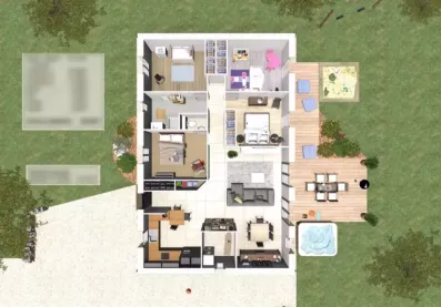 Image du modèle de maison CERES 4-Plan