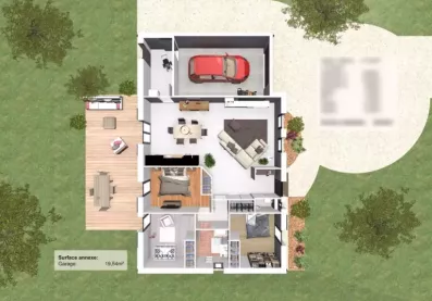 Image du modèle de maison CERES 1-Plan