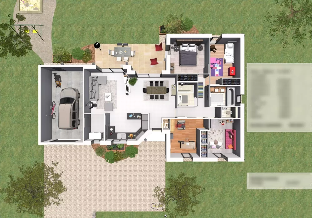 Image du modèle de maison ATHENA 6-Plan