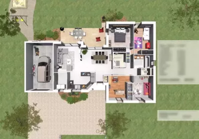 Image du modèle de maison ATHENA 6-Plan