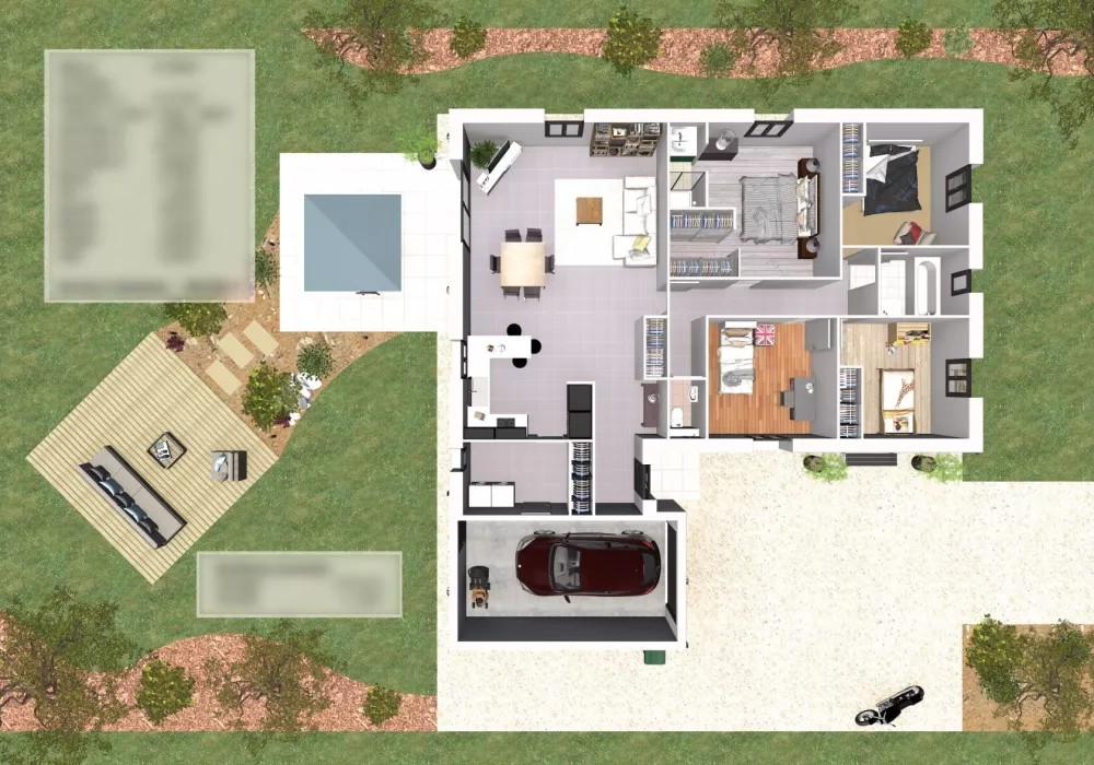 Image du modèle de maison ATHENA 4-Plan