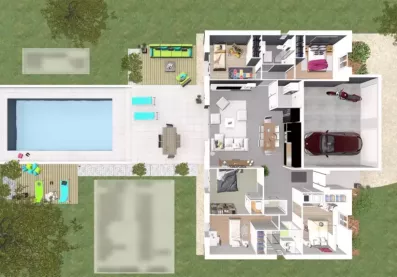 Image du modèle de maison ATHENA 2-Plan5ch