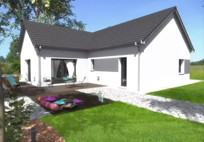 Image du modèle de maison ATHENA 5-TuilesNoires-Jardin