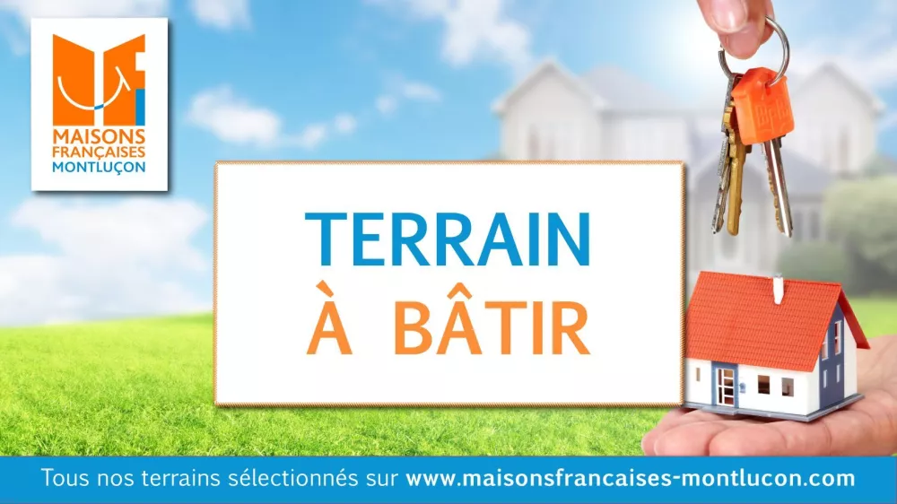 Image du terrain Terrain à bâtir de 1792 m² à SAINT-VICTOR (03)