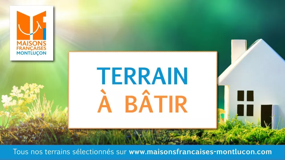 Image du terrain Terrain à bâtir de 1123 m² à DOMERAT (03)