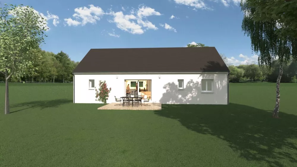 Image du modèle de maison MODEL 1 ARRIERE