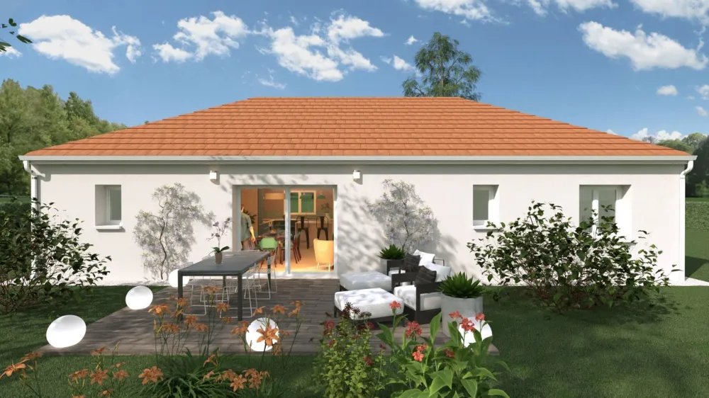 Image du modèle de maison arrière model 10