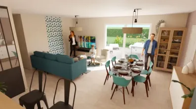 Image du modèle de maison intérieur 2 model 10