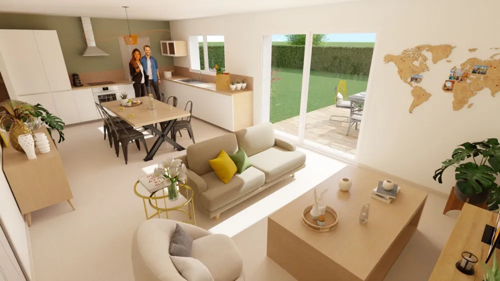 Image du modèle de maison model 11 int 1