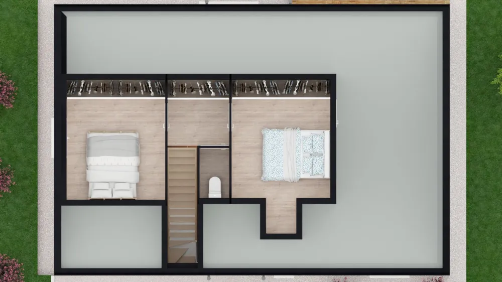 Image du modèle de maison model 11 évolutive dessus étage