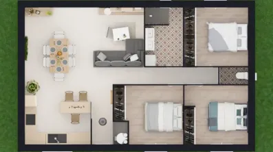 Image du modèle de maison MODEL 15 DESSUS