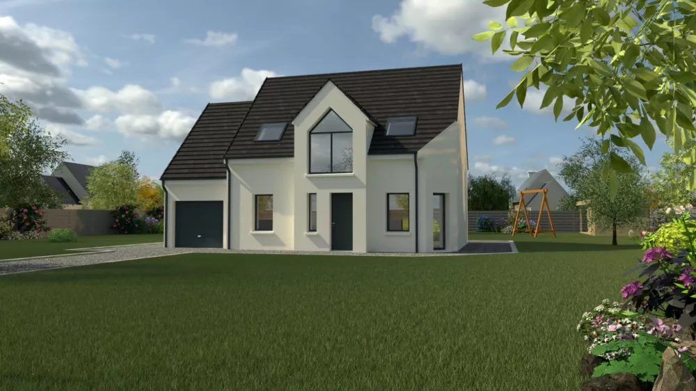 Image du modèle de maison DC-400-GA-AV-BL