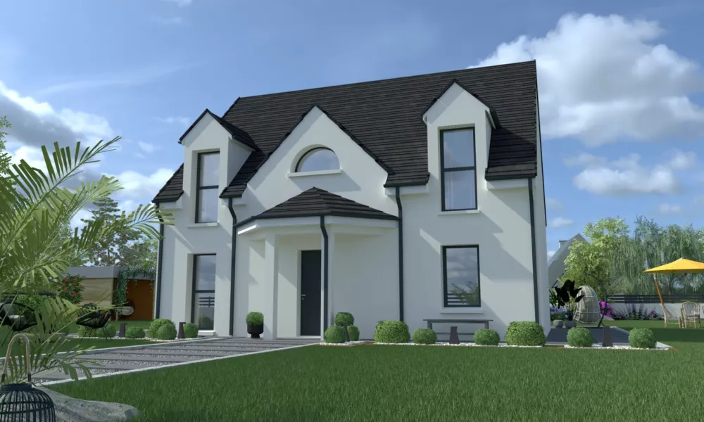 Image du modèle de maison RC-420-SG-AV-BL