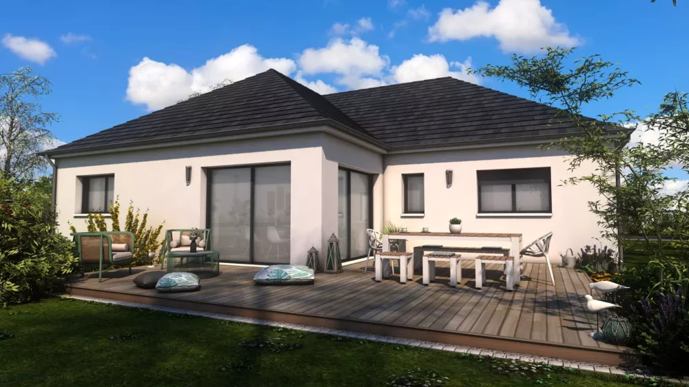 Image du modèle de maison TENOR arriere