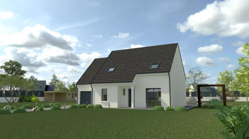 Image du modèle de maison DC2-420-GA-AV-BL