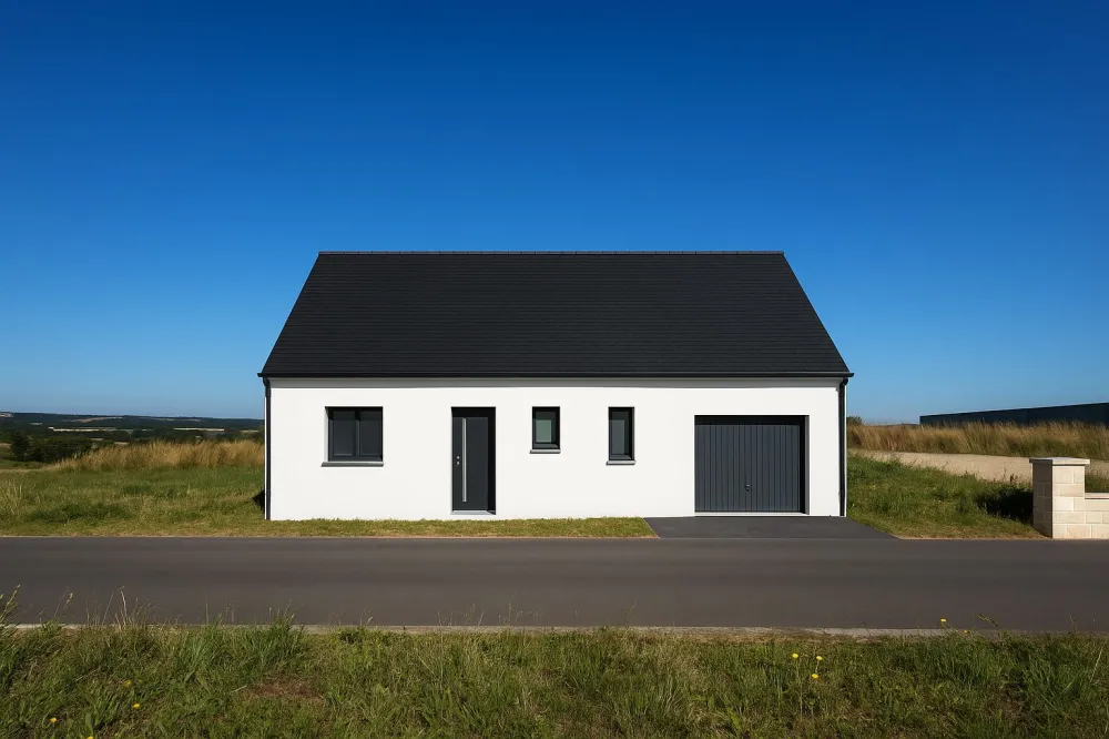 Image du modèle de maison Kerninon implanté