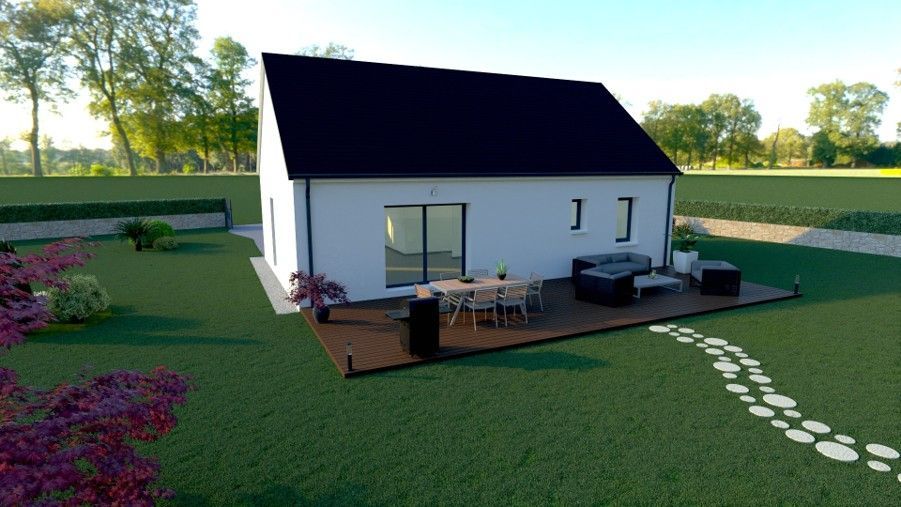 Image du modèle de maison facade arriere