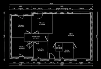 Image du modèle de maison plan interieur