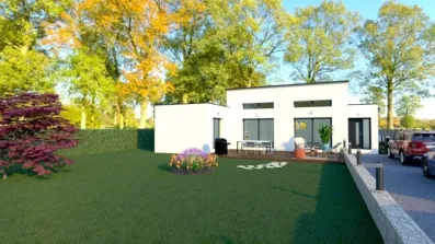 Image du modèle de maison facade avantr