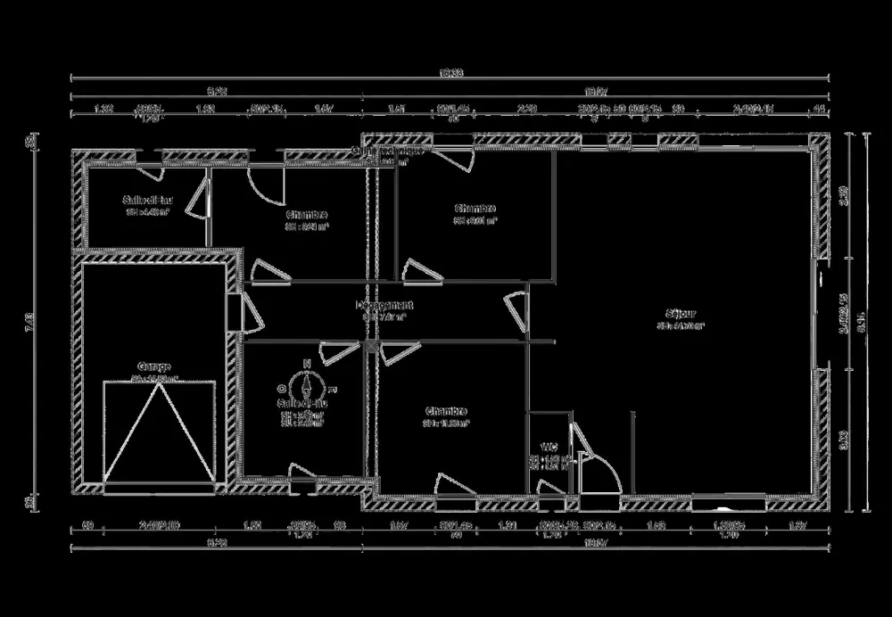 Image du modèle de maison plan maison