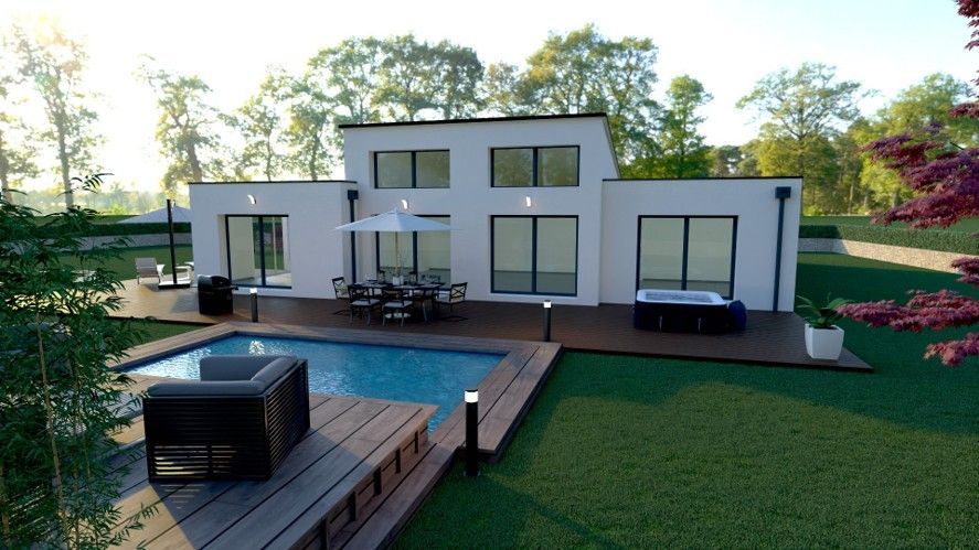 Image du modèle de maison FACADE ARRIERE