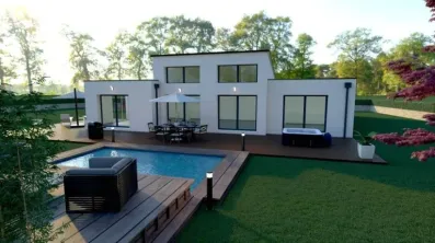 Image du modèle de maison FACADE ARRIERE