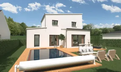 Image du modèle de maison FACADE ARRIERE