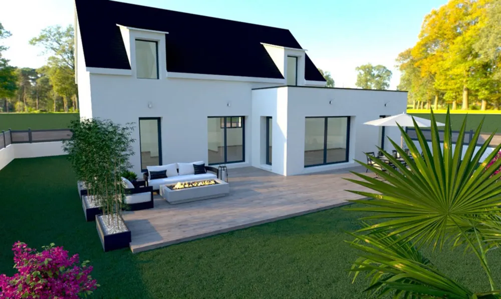 Image du modèle de maison FACADE ARRIERE