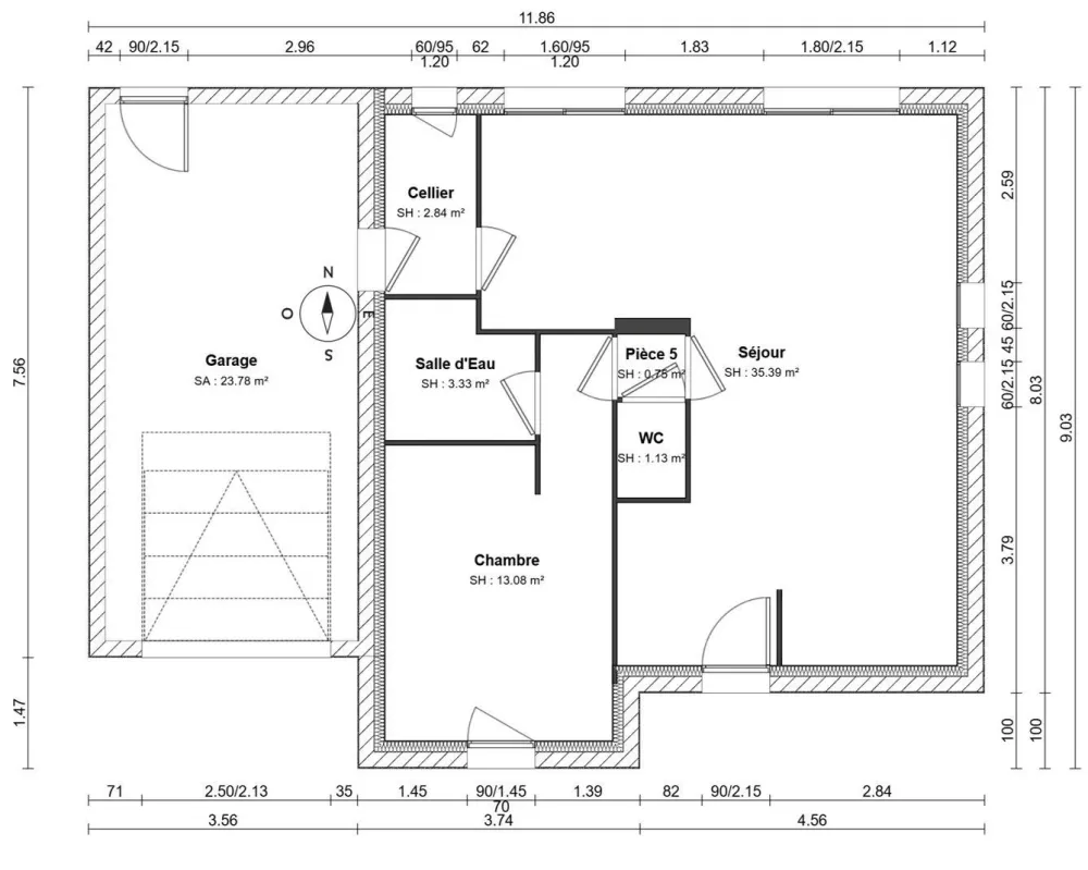 Image du modèle de maison PLAN RDC
