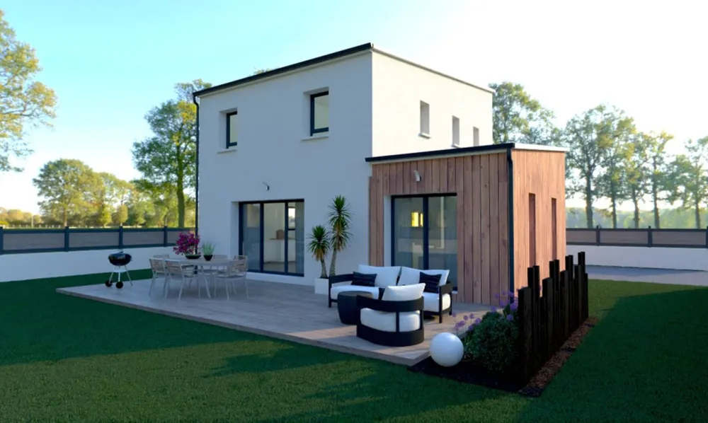 Image du modèle de maison FACADE ARRIERE