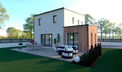 Image du modèle de maison FACADE ARRIERE