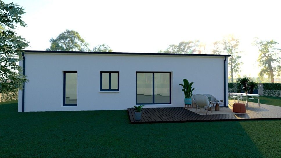 Image du modèle de maison FACADE ARRIERE