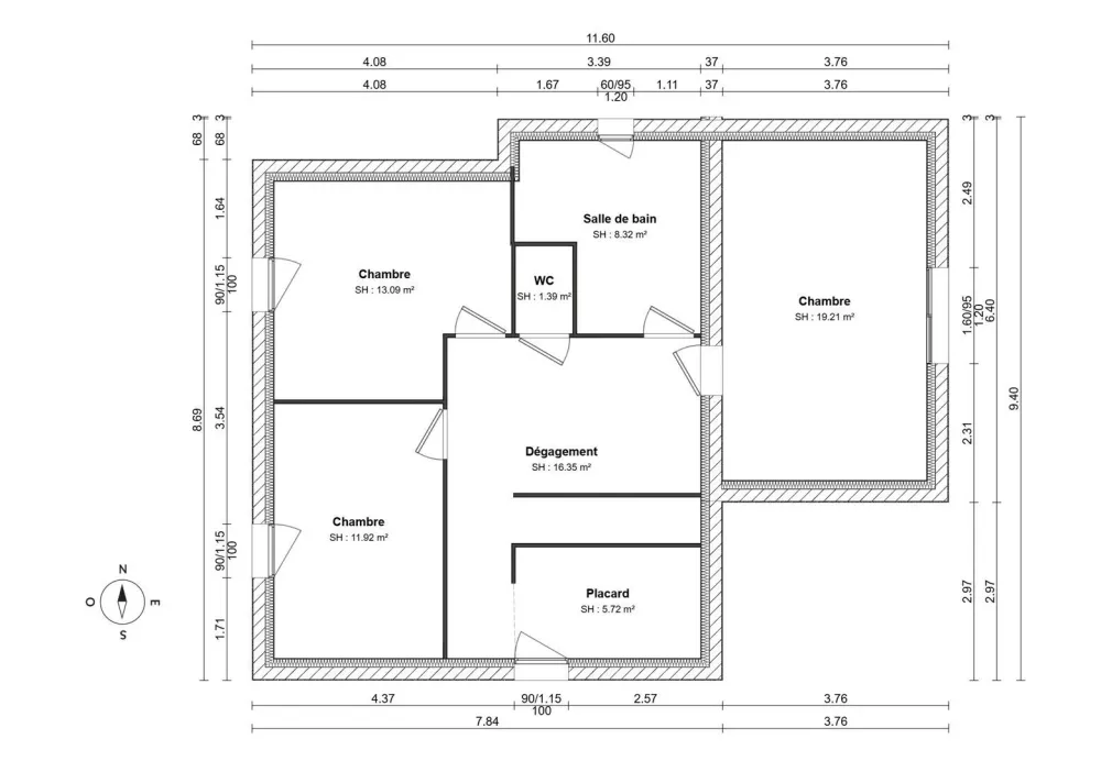 Image du modèle de maison PLAN ETAGE