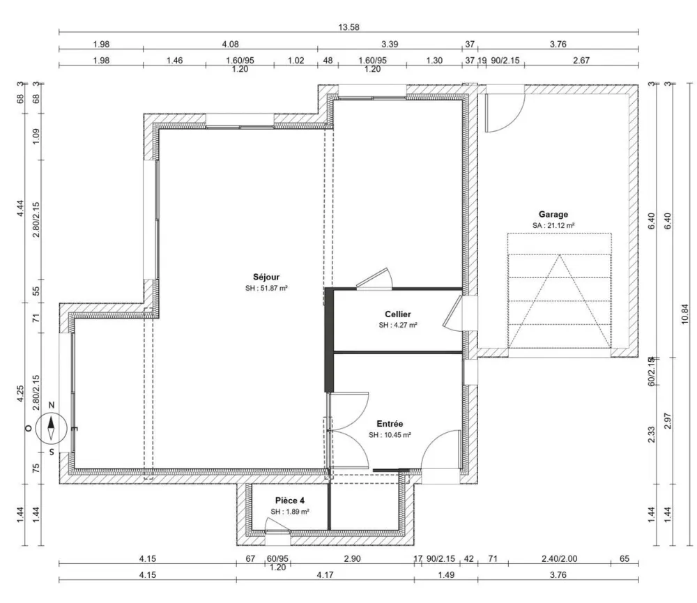 Image du modèle de maison PLAN RDC