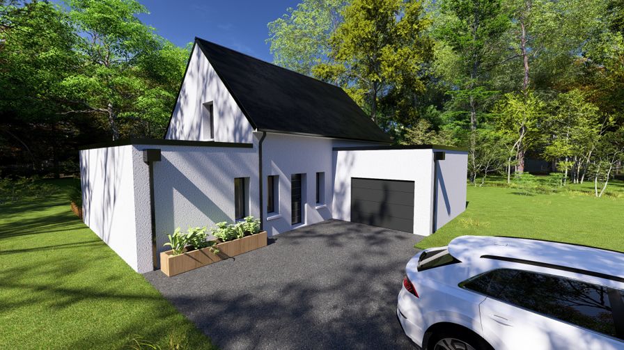 Image du modèle de maison FACADE AVANT