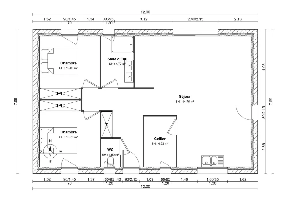 Image du modèle de maison PLAN