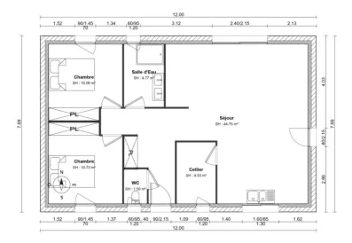 Image du modèle de maison PLAN