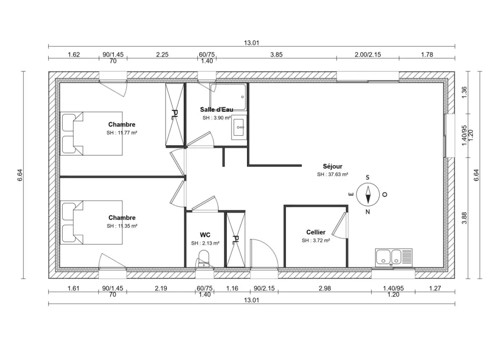 Image du modèle de maison PLAN