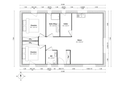 Image du modèle de maison Plan RDC (29)